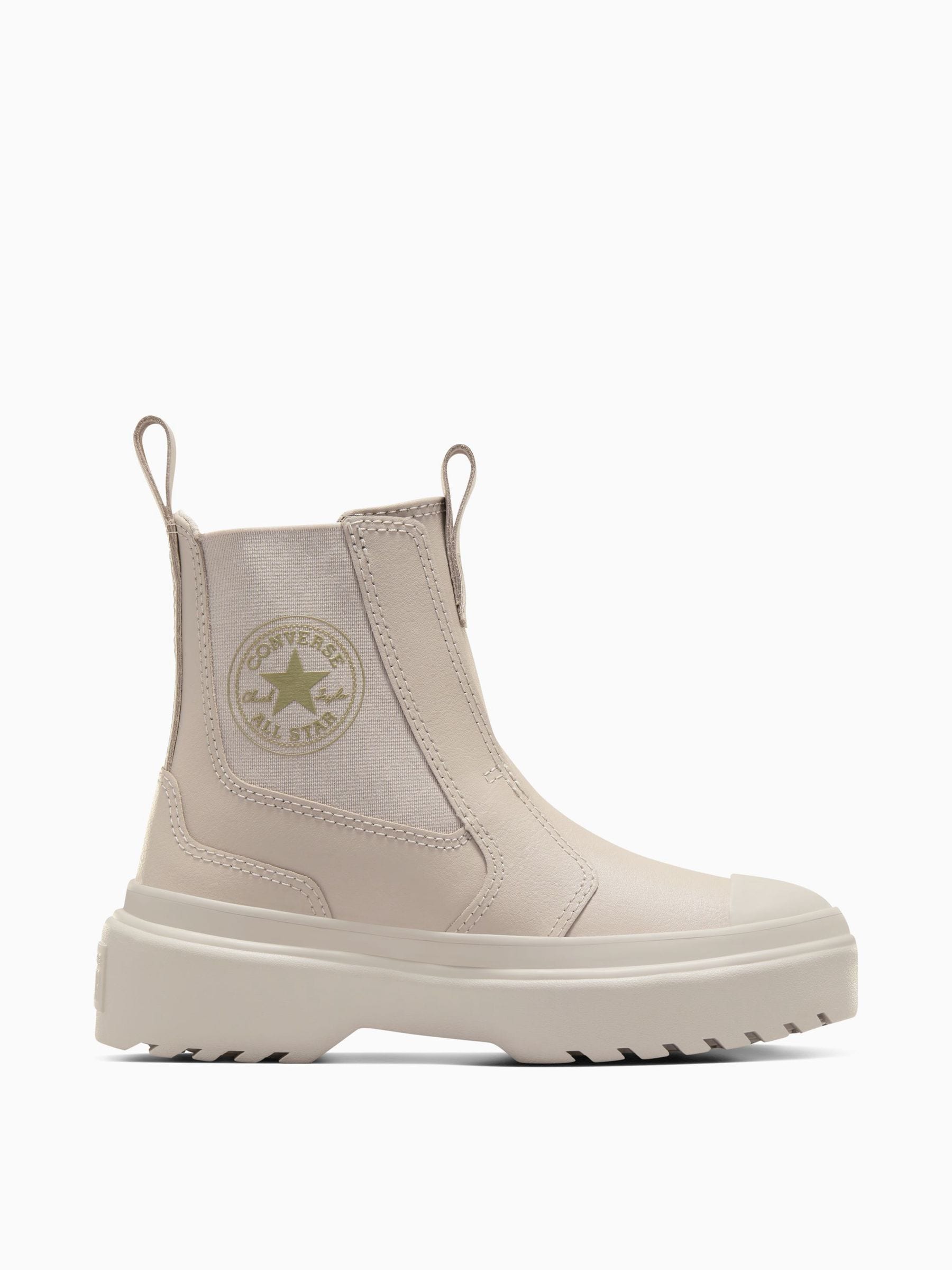 Buy Converse Neutral Chuck Taylor Junior Lugged Chelsea Boots from Next USA
