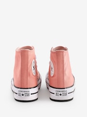 Converse Pink Trainers - Image 4 of 9