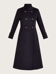Monsoon Black Mya Military Coat - Image 4 of 4