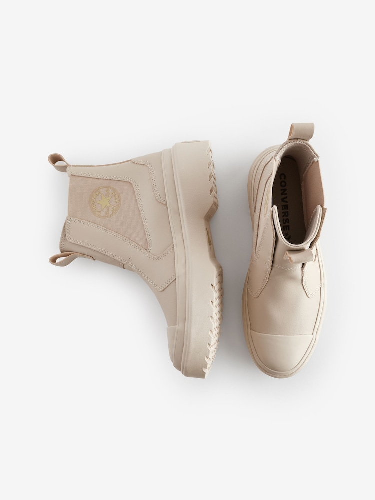 Converse Neutral Chuck Taylor Youth Lugged Chelsea Boots - Image 9 of 9