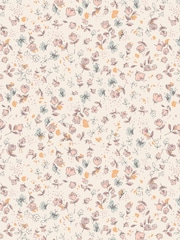 Papel pintado de 10 m con diseño de florecitas Calm - Imagen 4 de 6