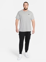 Серый - Футболка Nike Club - Изображение 1 из 7