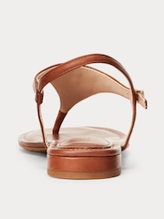 Lauren Ralph Lauren Ellington Nappa Leather Sandals - Image 6 of 7