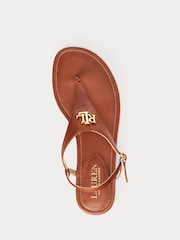 Lauren Ralph Lauren Ellington Nappa Leather Sandals - Image 7 of 7