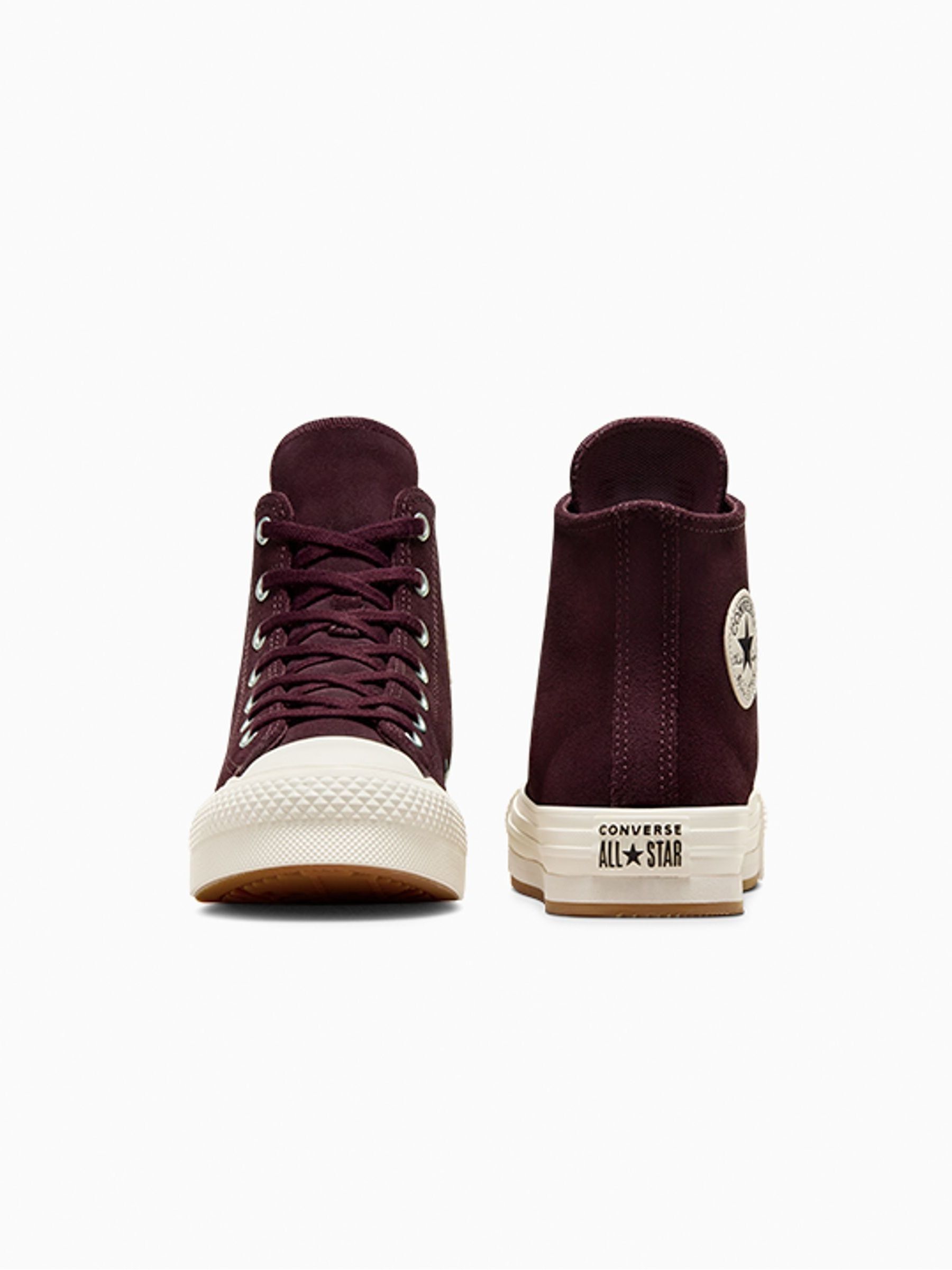 Pink suede converse online