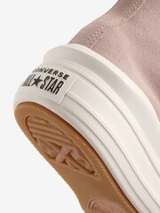 Converse Pink Move Suede Trainers - Image 11 of 13