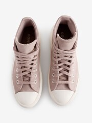 Converse Pink Move Suede Trainers - Image 6 of 13