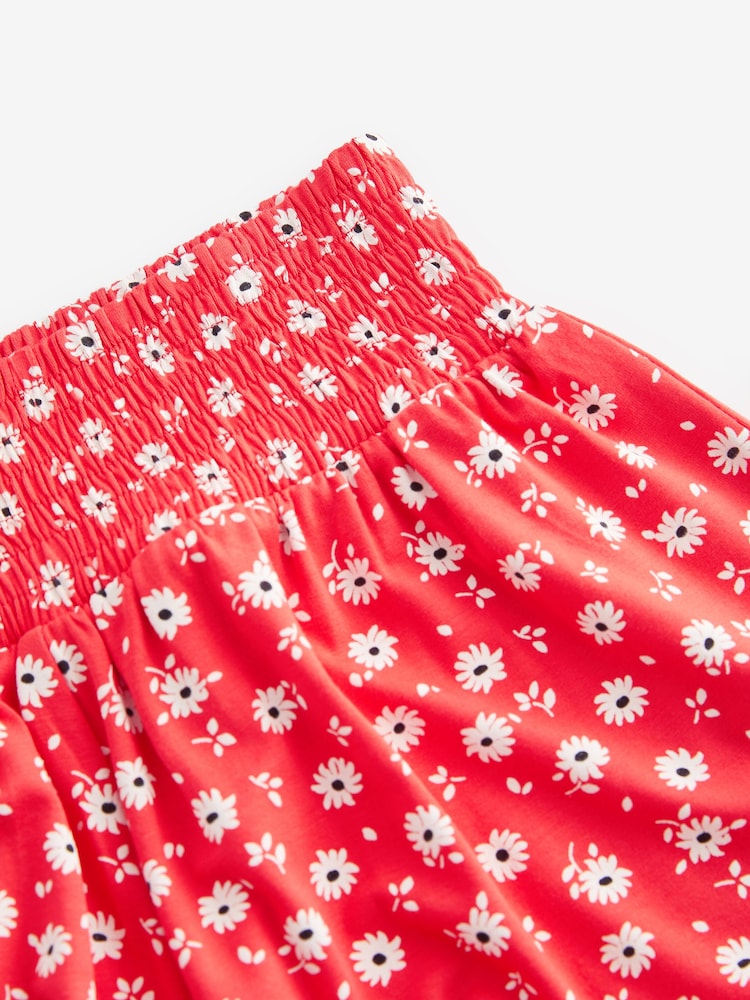 Rot mit floralem Muster - Pull On Skort (3-16 Jahre) - Bild 7 von 7 Rot mit floralem Muster - Pull On Skort (3-16 Jahre) - Bild 7 von 7