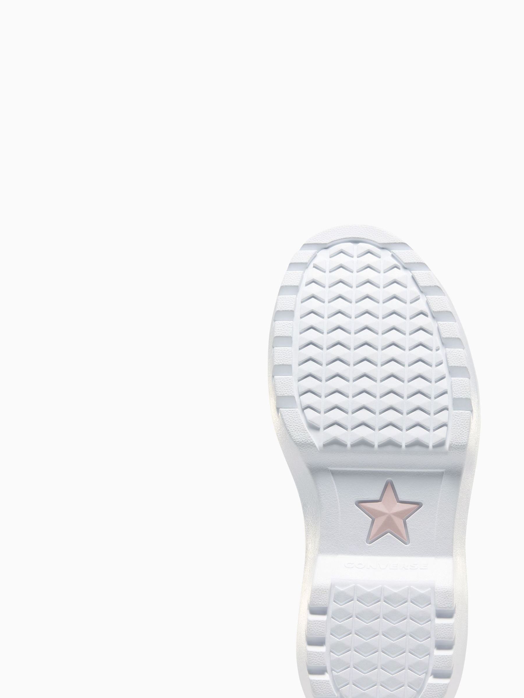 Buy Converse Pink Junior Chuck Taylor Gliiter Lugged Lift Boots from Next USA