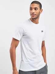Nike White Club T-Shirt - Image 8 of 12