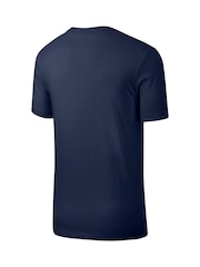 Nike Dark Blue Club T-Shirt - Image 10 of 10