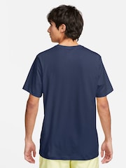 Nike Dark Blue Club T-Shirt - Image 2 of 4