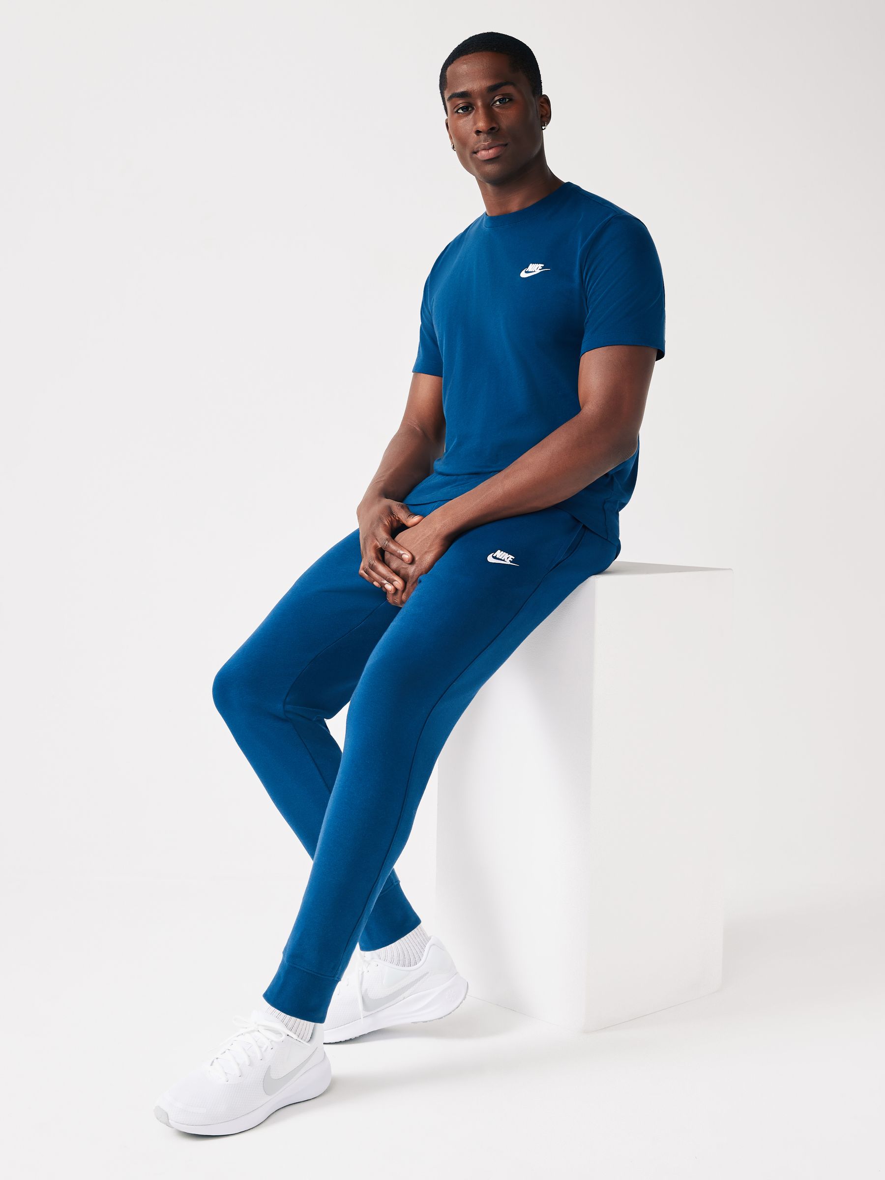 Buy Nike Dark Blue Short Sleeve Club T-Shirt from Next South Africa