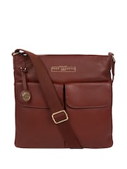 Pure Luxuries London Soames Leather Cross Body Bag - Image 1 of 4
