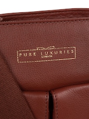 Pure Luxuries London Soames Leather Cross Body Bag - Image 4 of 4