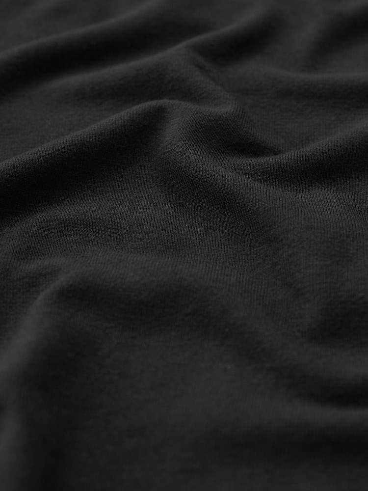 Black Jersey Midi Skirt - Image 7 of 7 Black Jersey Midi Skirt - Image 7 of 7