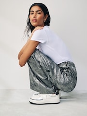 White/Black Forever Comfort Chunky Lace Up Trainers - Image 1 of 7