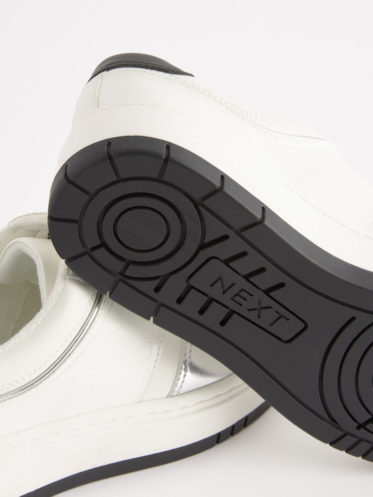 White/Black Forever Comfort Chunky Lace Up Trainers - Image 7 of 7 White/Black Forever Comfort Chunky Lace Up Trainers - Image 7 of 7