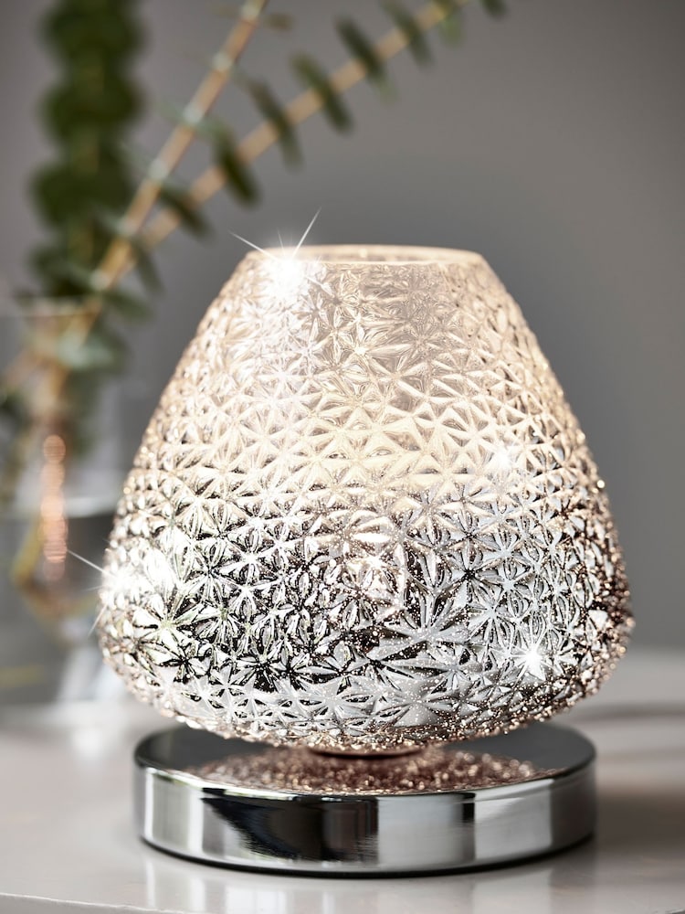 Chrome Monroe Touch Small Table Lamp - Image 1 of 8