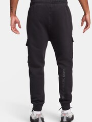Nike Black Fleece Cargo Joggers - Image 2 of 7