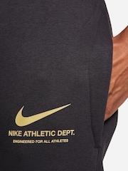Nike Black Fleece Cargo Joggers - Image 4 of 7