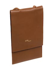 Pure Luxuries London Rina Nappa Leather Cross-Body Phone Bag - Image 1 of 1