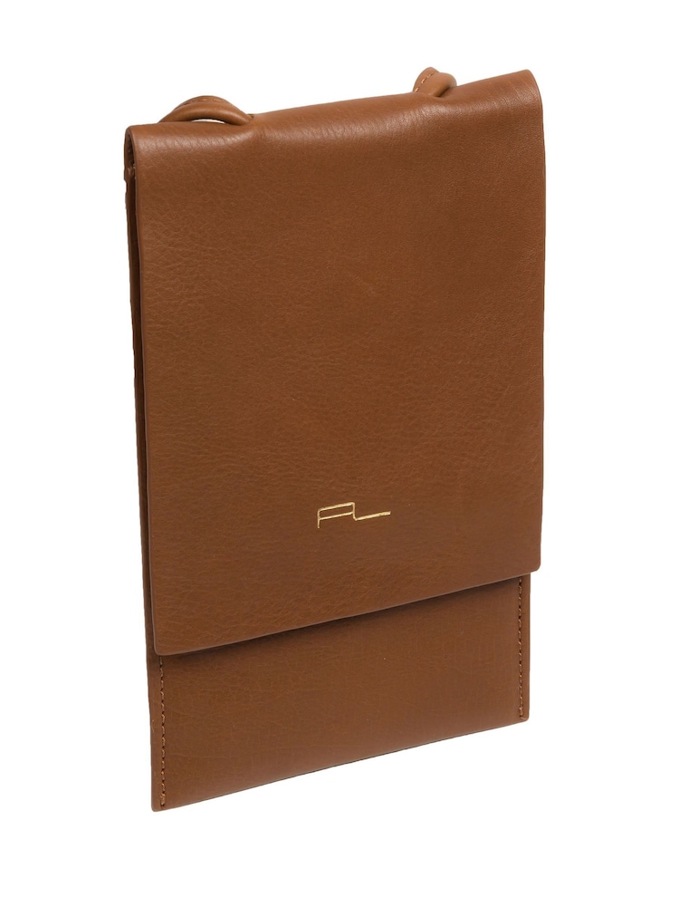 Pure Luxuries London Rina Nappa Leather Cross-Body Phone Bag - Image 1 of 1
