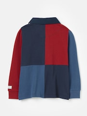 Joules Union Blue Cotton Rugby Shirt - Image 2 of 6