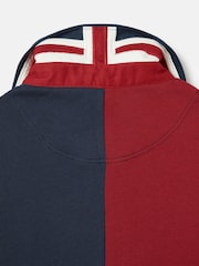 Joules Union Blue Cotton Rugby Shirt - Image 3 of 6