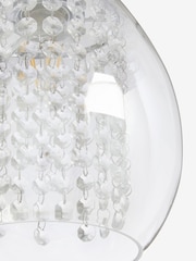 Clear Bella Easy Fit Pendant Lamp Shade - Image 4 of 6