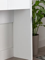 Time 4 Sleep White Marlow High Gloss 2 Drawer Dressing Table - Image 3 of 3