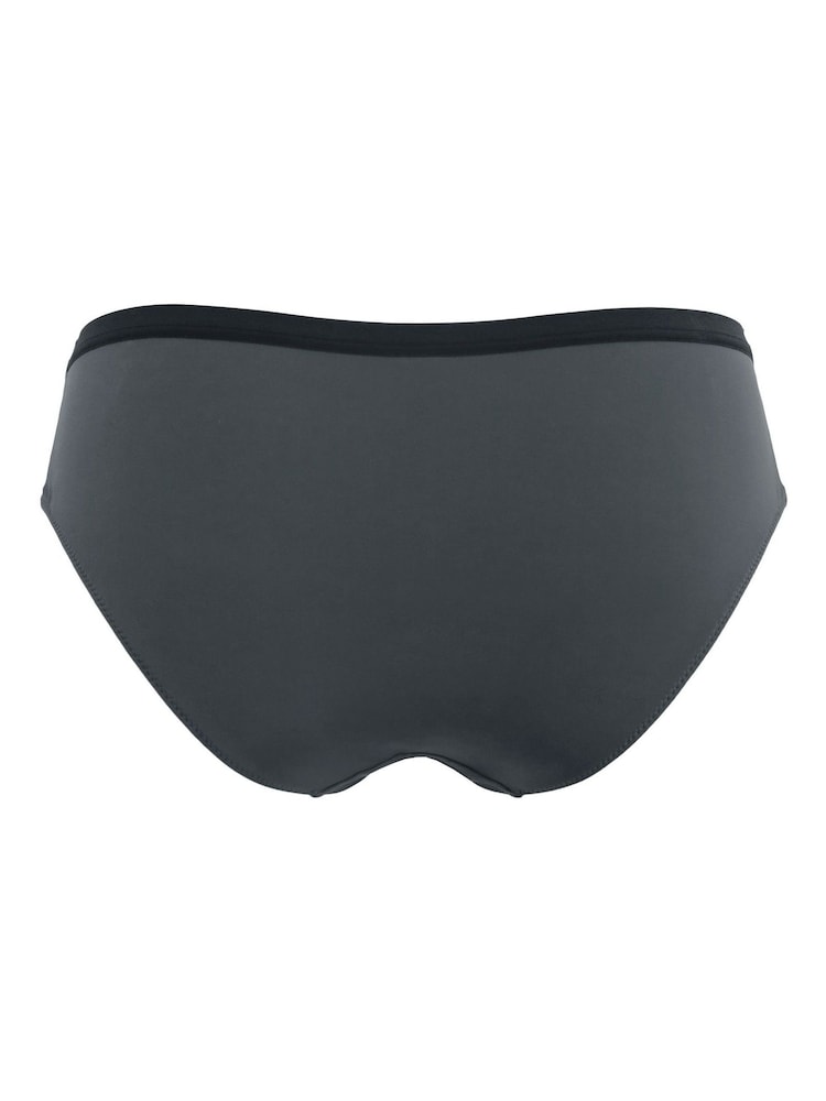 Pour Moi Grey Brief Romance Bikini Knickers - Image 7 of 7