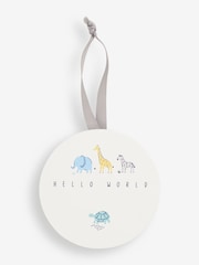 Мемориальная доска JoJo Maman Bé Hello World - Image 1 of 2