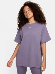 Nike Dark Purple Sportswear T-Shirt - Image 1 of 5