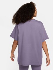 Nike Dark Purple Sportswear T-Shirt - Image 2 of 5