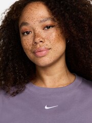 Nike Dark Purple Sportswear T-Shirt - Image 4 of 5
