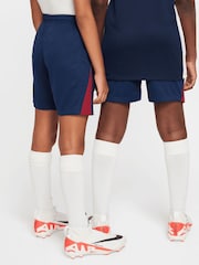 Nike Blue Jr. FC Barcelona 24/25 Home Stadium Football Shorts - Image 2 of 7