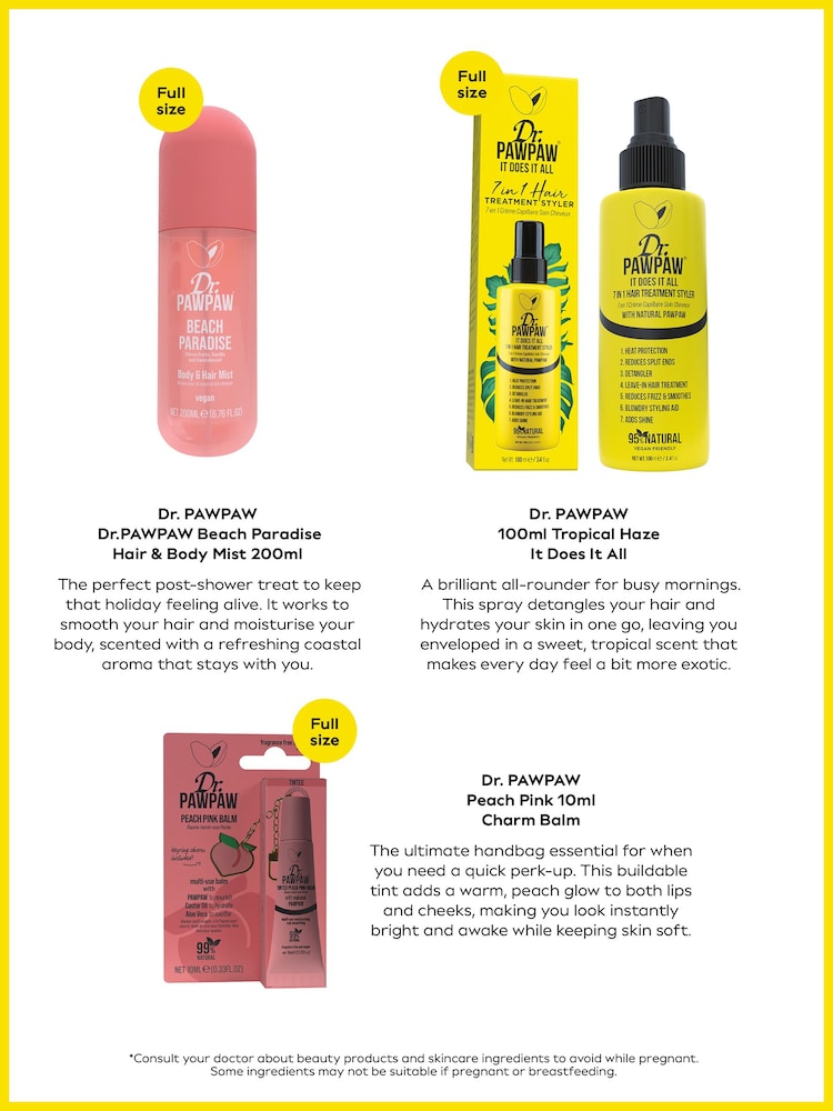 Dr. PAWPAW Heroes Beauty Box (worth £58) - Image 3 of 3 Dr. PAWPAW Heroes Beauty Box (worth £58) - Image 3 of 3