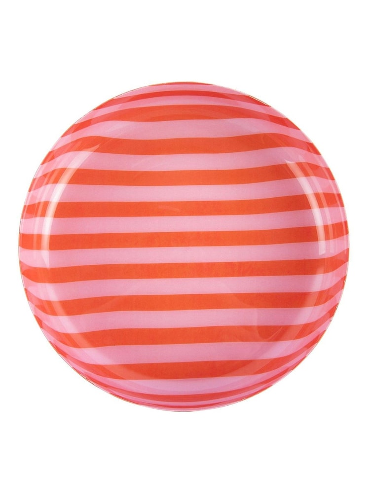 Present Time Bright Orange Soft Pink Animado Medium Bowl - Image 2 of 3