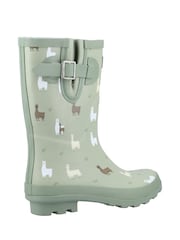 Cotswolds Green Farmyard Mid Wellington Wellies - Image 3 of 3