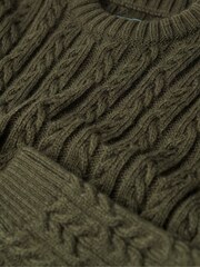 Grün - Superdry Vintage Jacob Pullover​​​​​​​ mit Rundhalsausschnitt - Bild 5 von 6