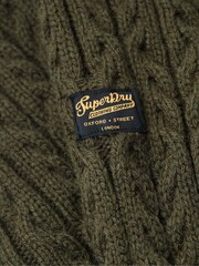 Grün - Superdry Vintage Jacob Pullover​​​​​​​ mit Rundhalsausschnitt - Bild 6 von 6