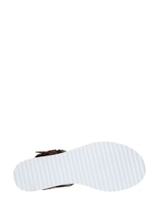 Skechers Brown black Womens Desert Kiss Sunny Flair Sandals - Image 5 of 5