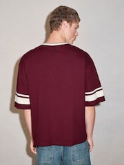 Red Detroit EDIT American Football T-Shirt - Image 3 of 4