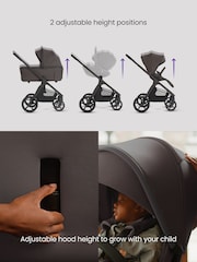 Silver Cross Chocolate Cove 2 Pushchair  Accessories Nursery Travel System Bundle - Image 5 of 6
