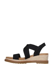 Skechers Black Bobs Desert Chill Sweet Crossing Sandals - Image 2 of 5