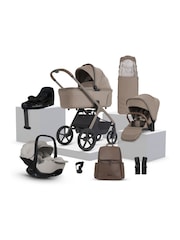 Silver Cross Champagne Cove 2 Ultimate Pushchair  Car Seat Nursery Travel System Bundle - Image 1 of 6