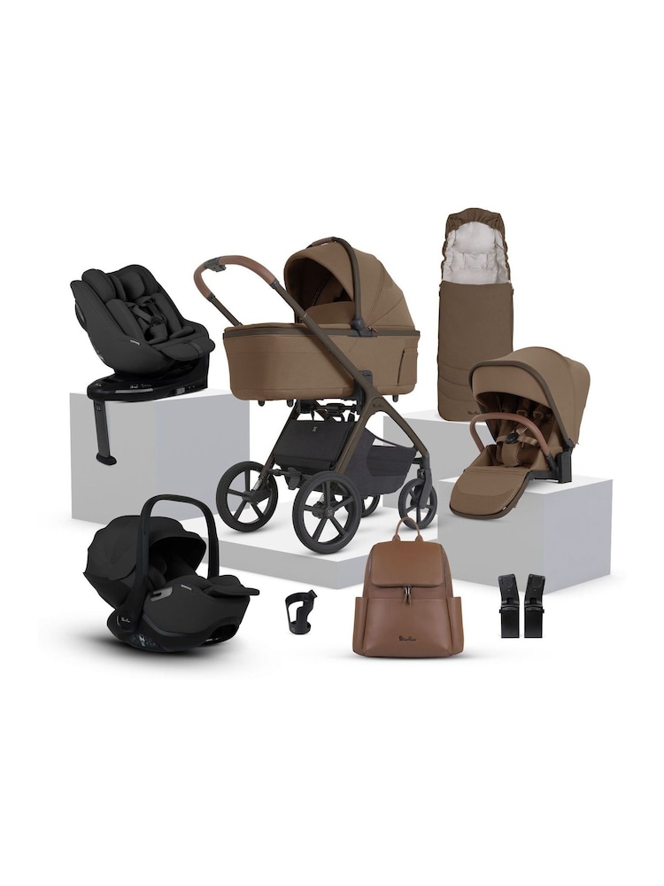 Maple Cove 2 Family Pushchair Car Seat Nursery Travel System Bundle Silver Cross - Image 1 of 6 Maple Cove 2 Family Pushchair Car Seat Nursery Travel System Bundle Silver Cross - Image 1 of 6