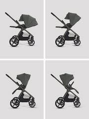 Silver Cross Pewter Cove 2 Family Pushchair  Car Seat Nursery Travel System Bundle - Image 5 of 6