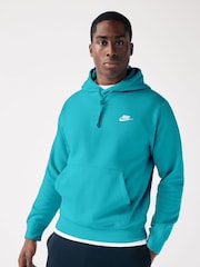 Nike Cactus Blue Club Pullover Hoodie - Image 2 of 15
